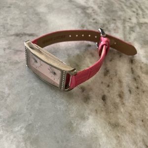 ✨3 for $10!✨ Pink Valletta Leather Watch